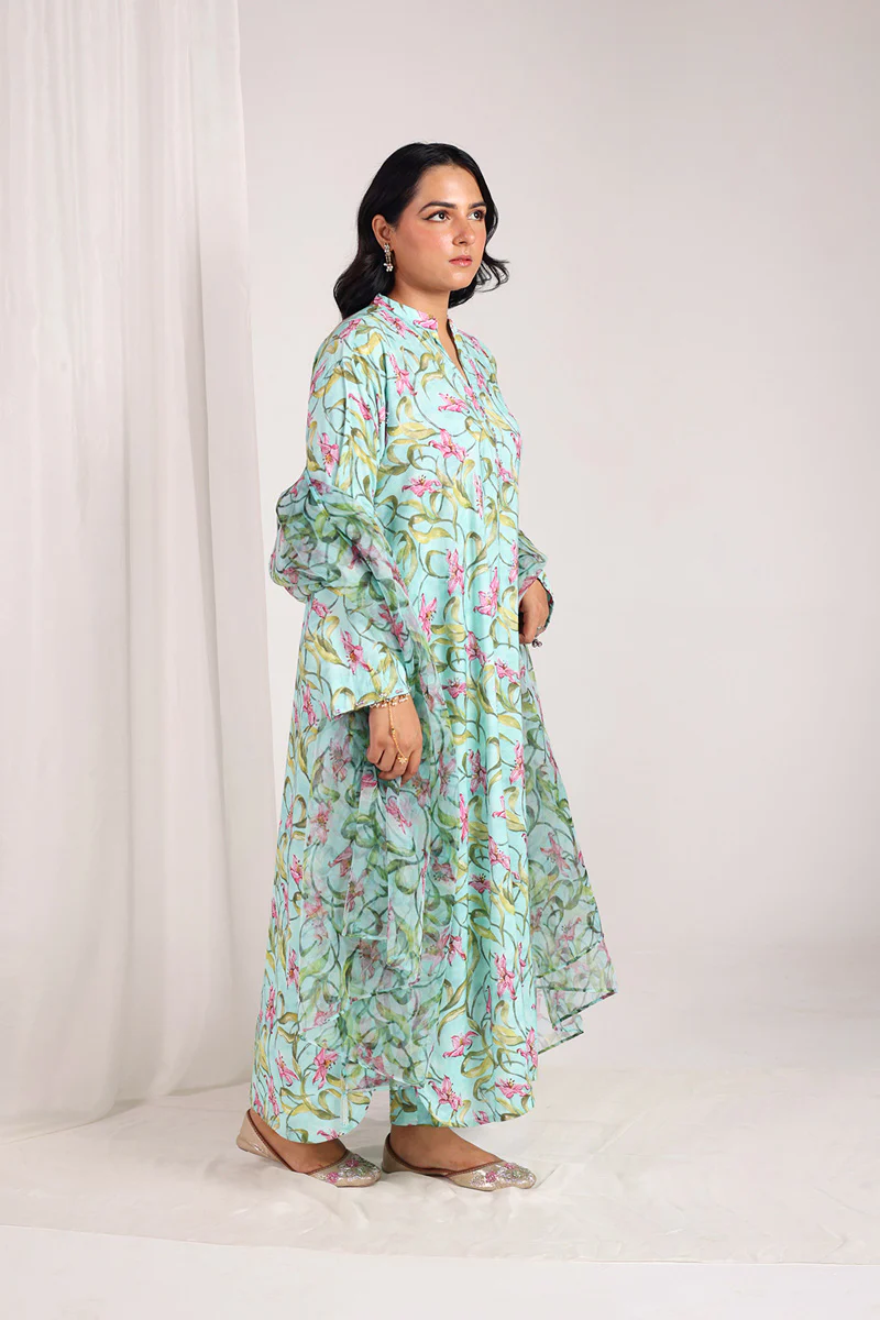 Phool Rang & Dastaan Raqs 3 Piece Suit - Image 3
