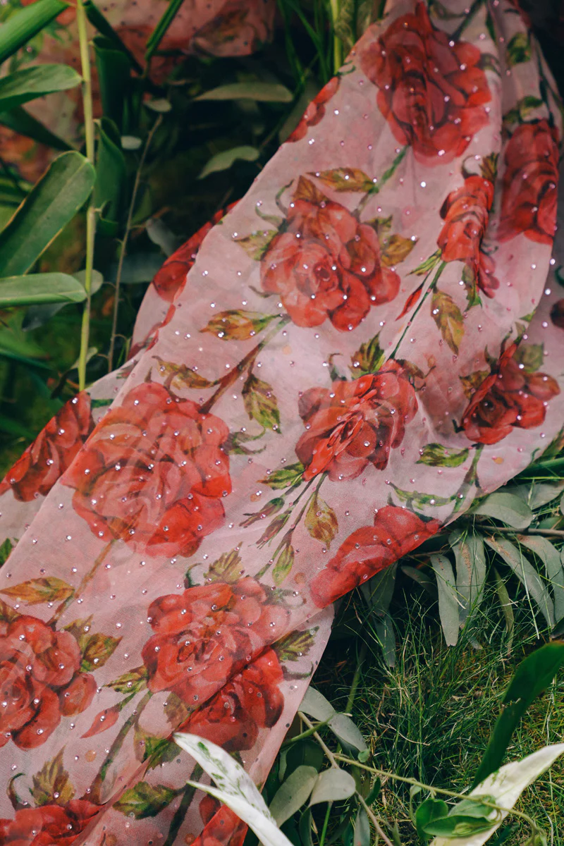 Gul Bahar Phool Rang & Dastaan 3 Piece Suit - Image 3