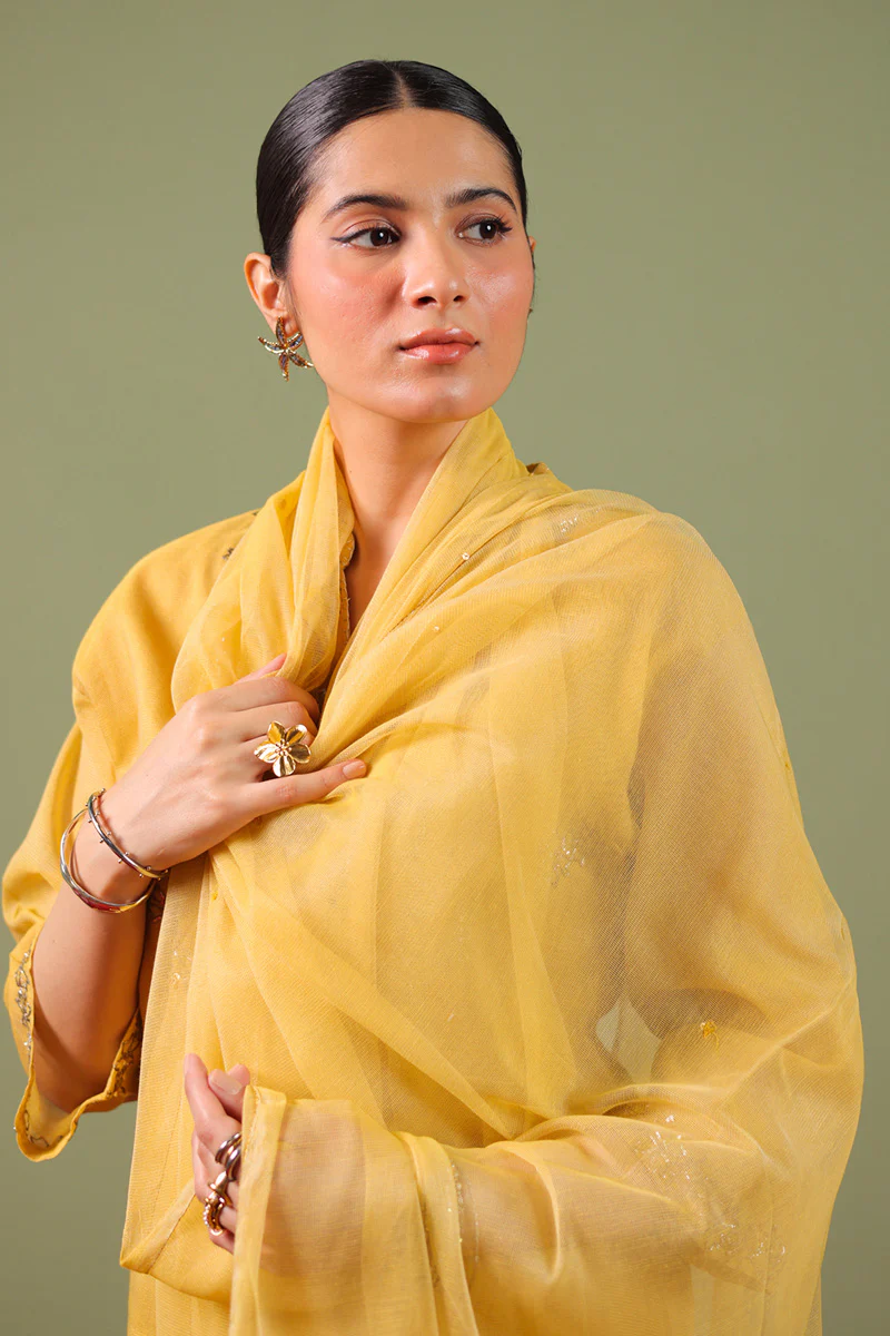 Golden Dusk Dupatta - Image 3