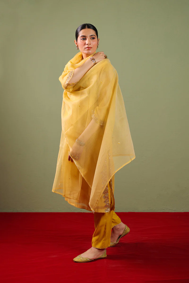 Golden Dusk Dupatta - Image 4