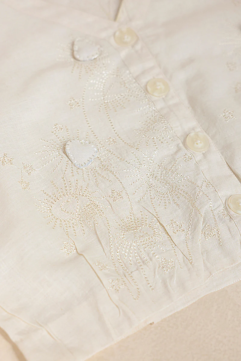Embroidered Heart loom Top - Image 7