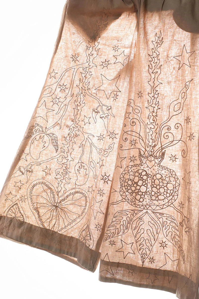 Heart Of Anar Embroidered Trousers - Image 4