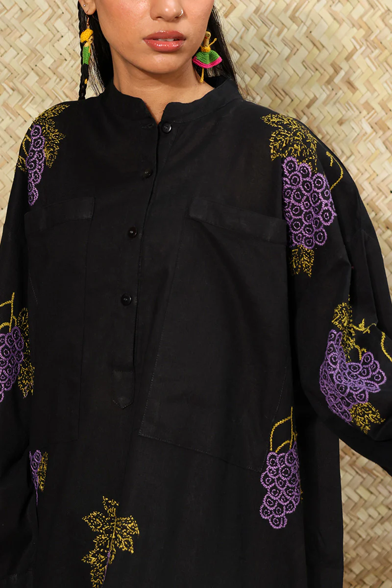 Embroidered Baddie Kurta - Image 3