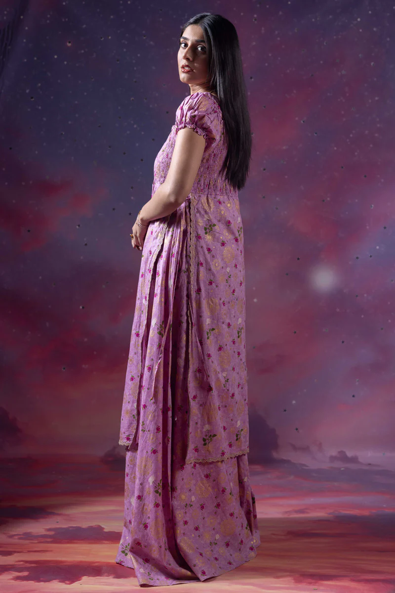Raazi Ronak Smocked Dress - Image 10