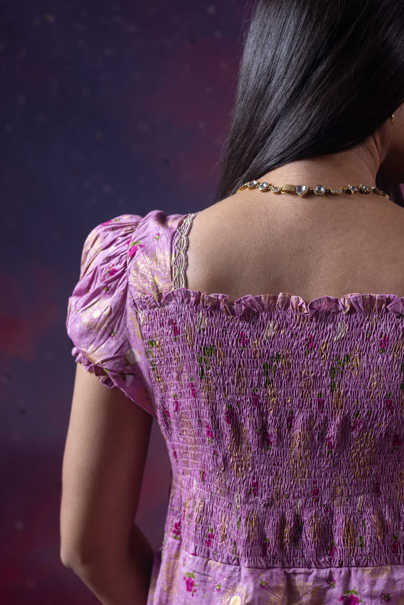 Raazi Ronak Smocked Dress - Image 14