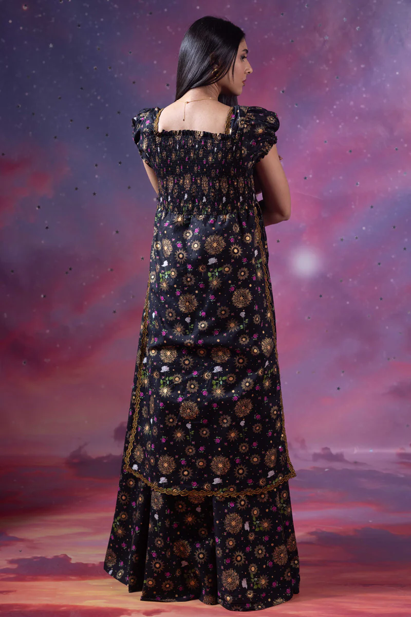 Raazi Ronak Smocked Dress - Image 8
