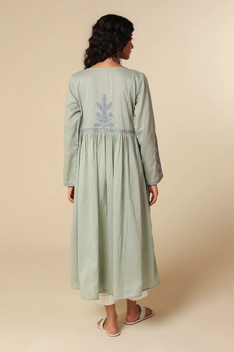 Multani Blue Hues Angrakha - Image 12