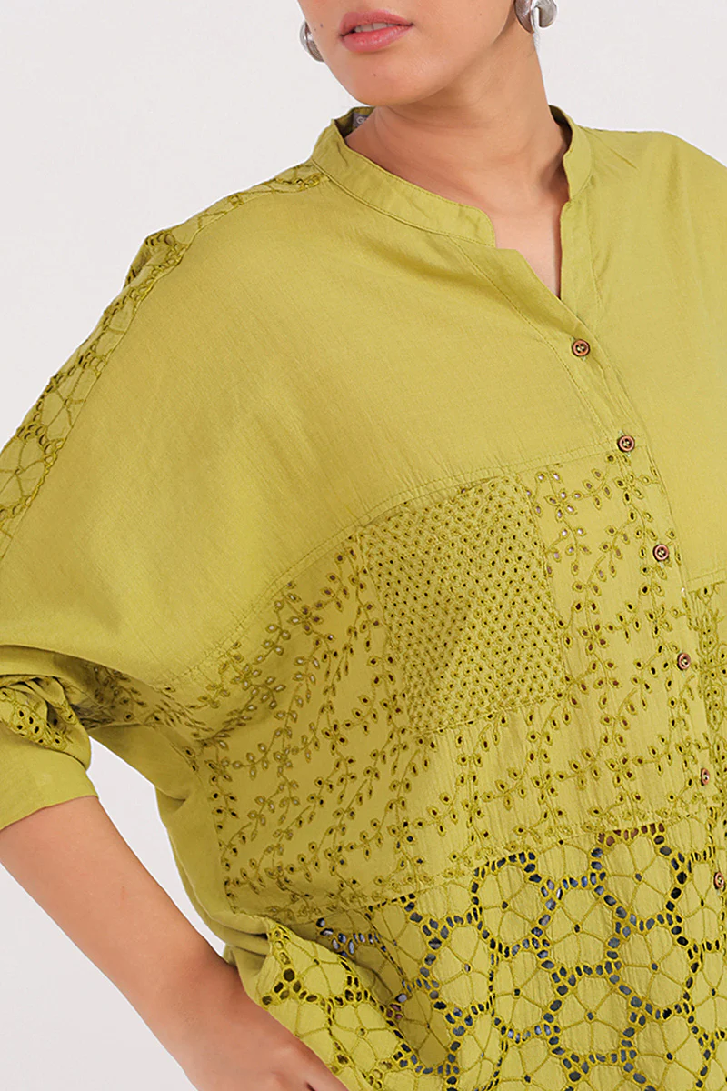 Spring Fling lacy Cutwork Top - Image 25