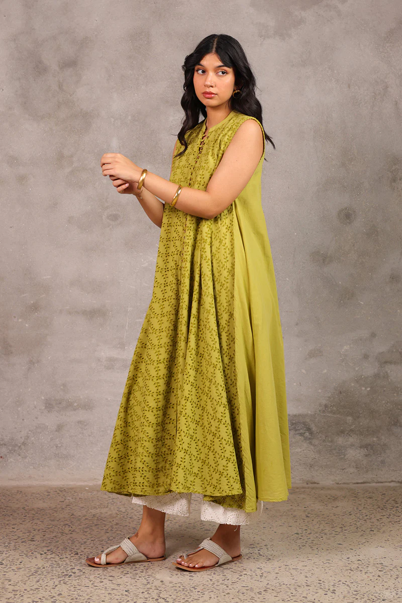 Spring Fling Schiffli Dress - Image 3