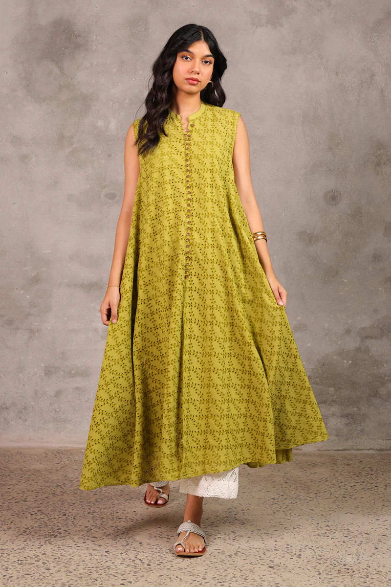 Spring Fling Schiffli Dress - Image 4