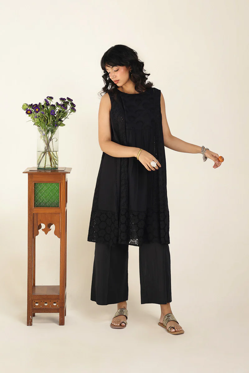 Spring Fling Schiffli Frock - Image 10