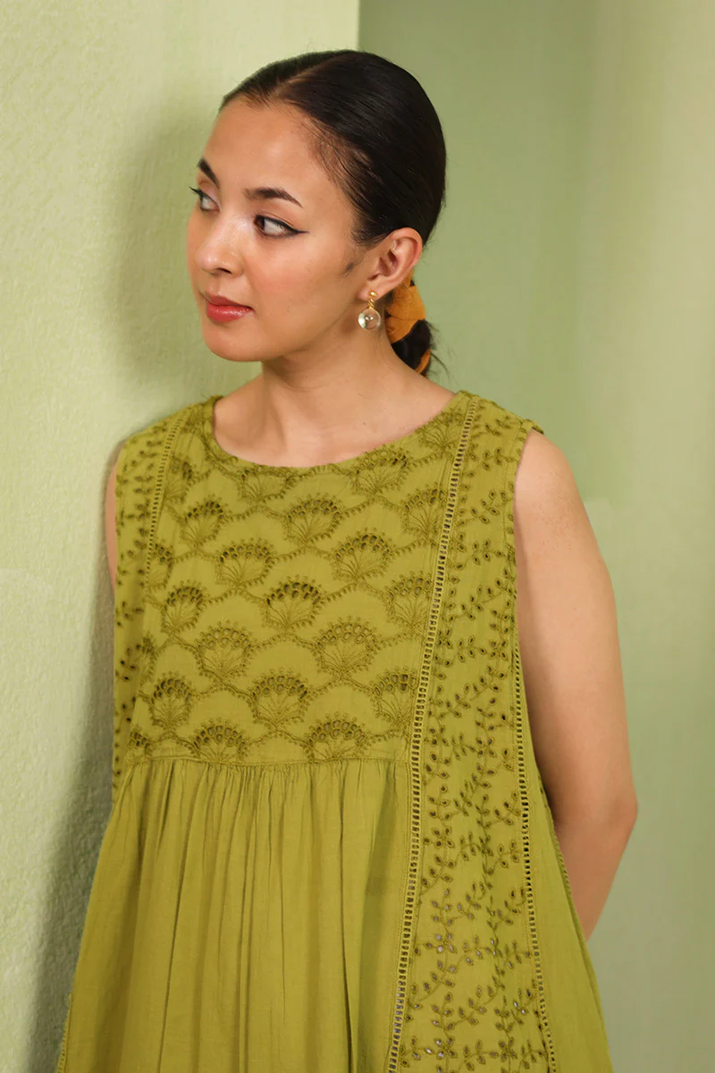 Spring Fling Schiffli Frock - Image 22