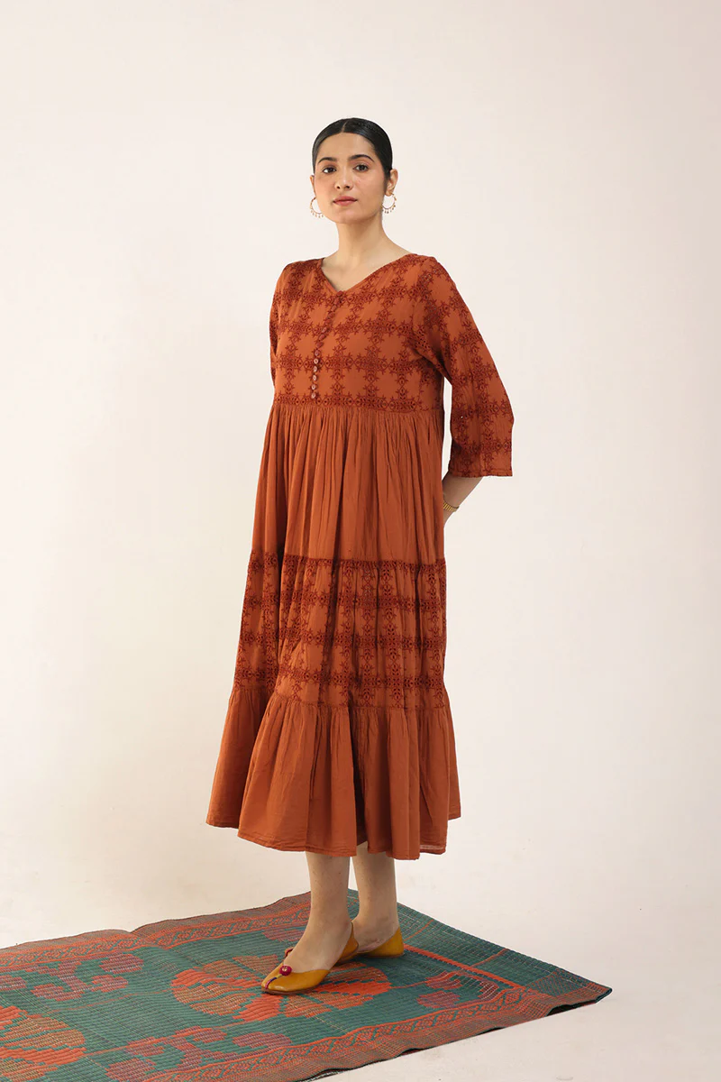 Spring Fling Heirloom Tiered Dress - Image 5