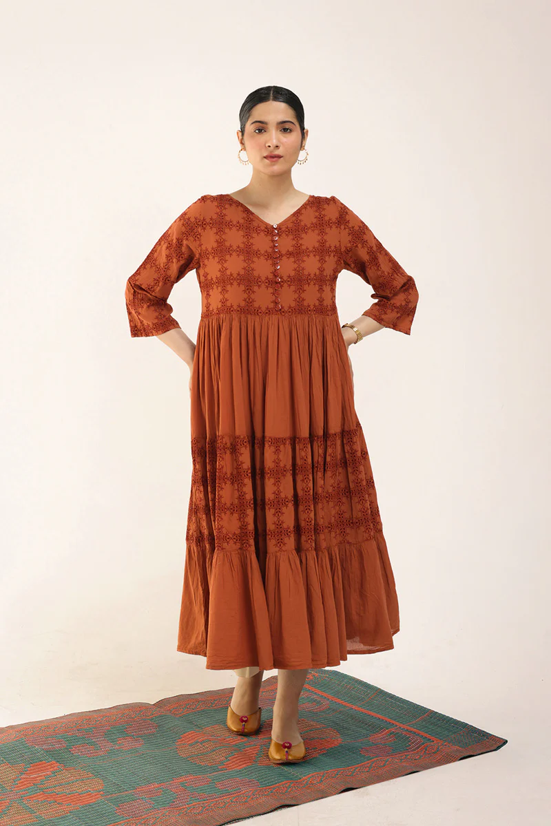 Spring Fling Heirloom Tiered Dress - Image 7