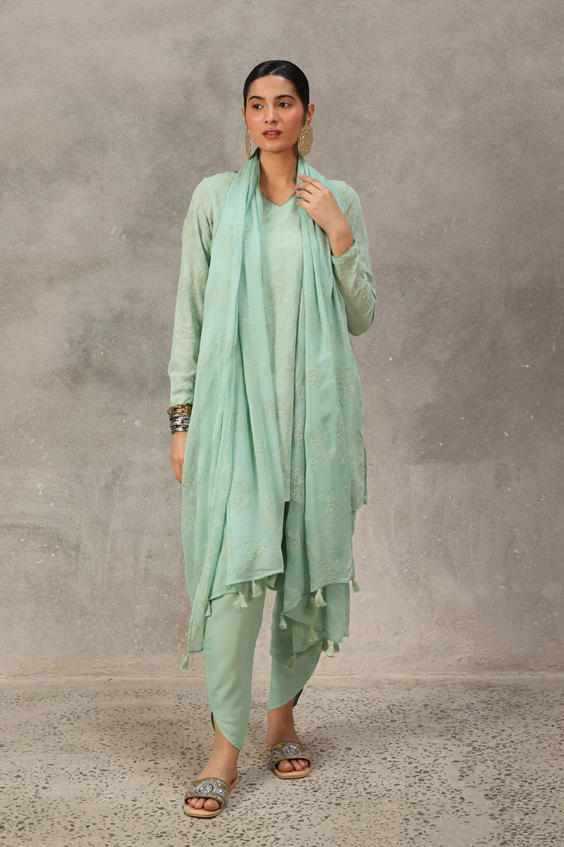 Efflorescence Style Dupatta - Image 4