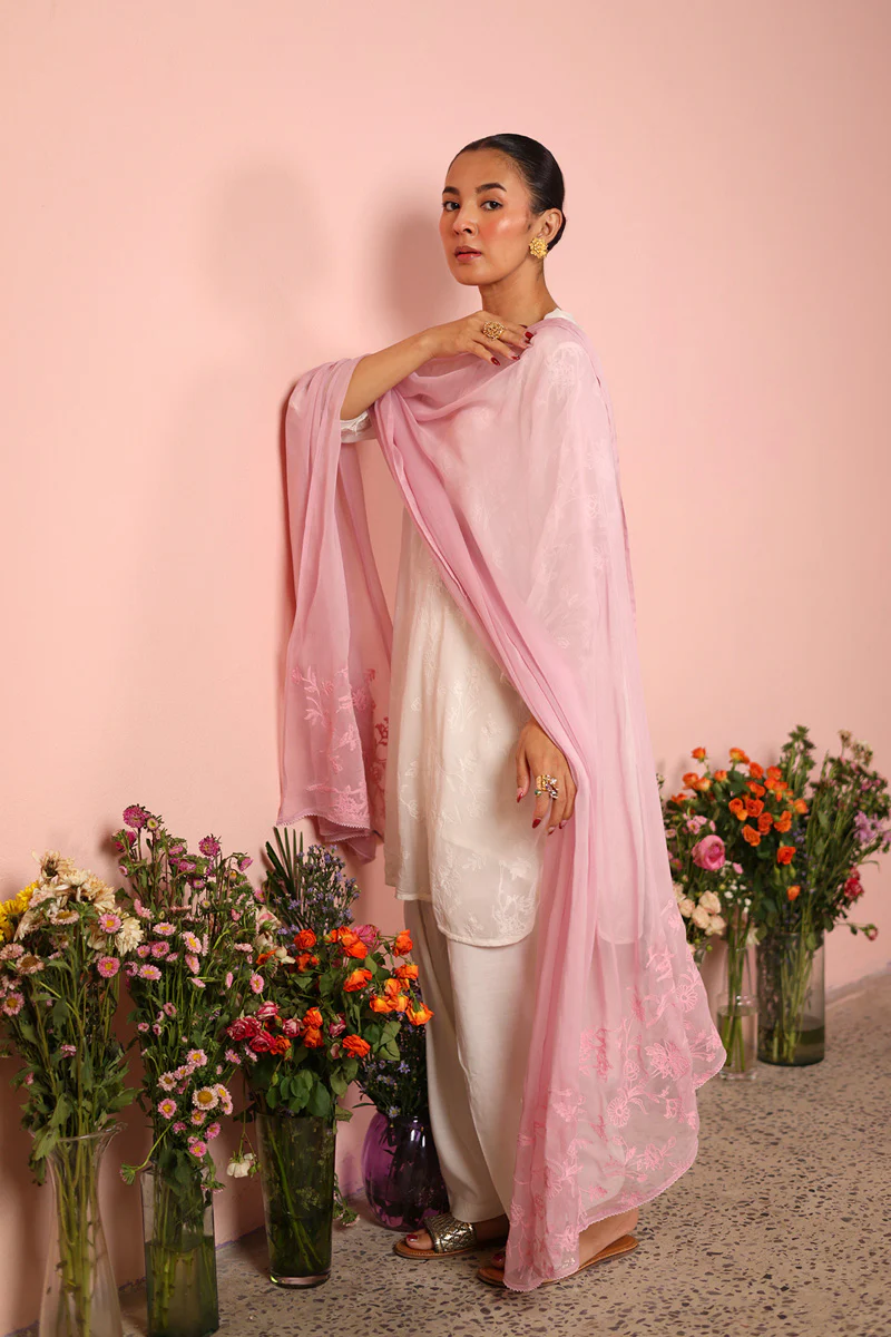 Efflorescence Resham Dupatta