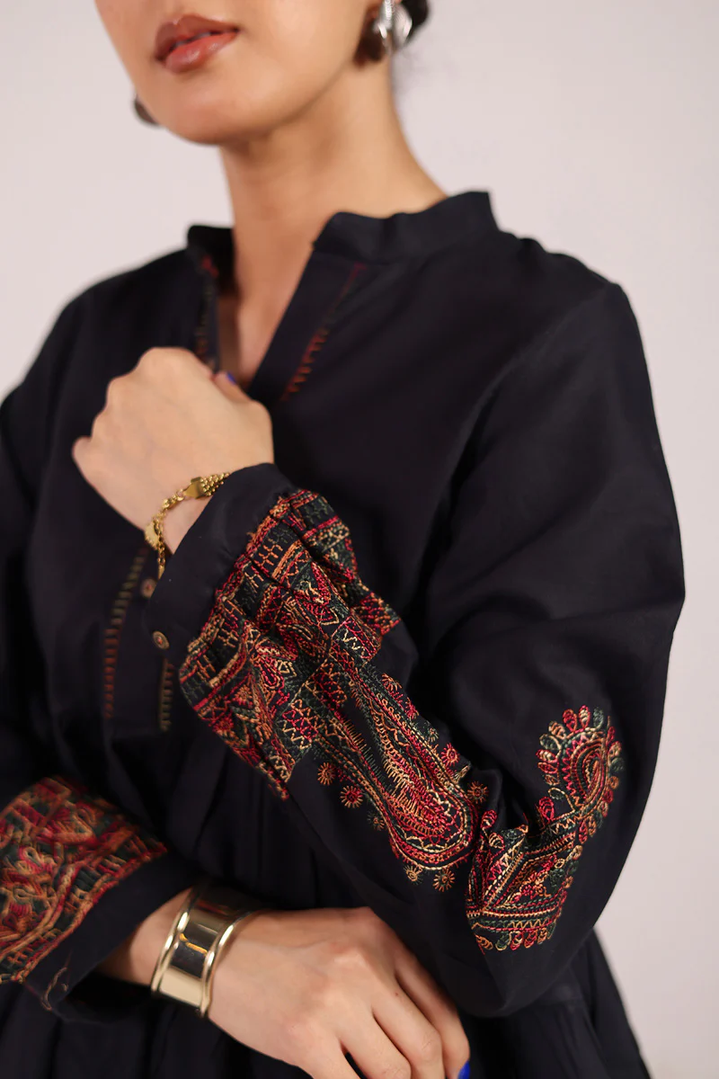 Embroidered Color Waves Top - Image 5