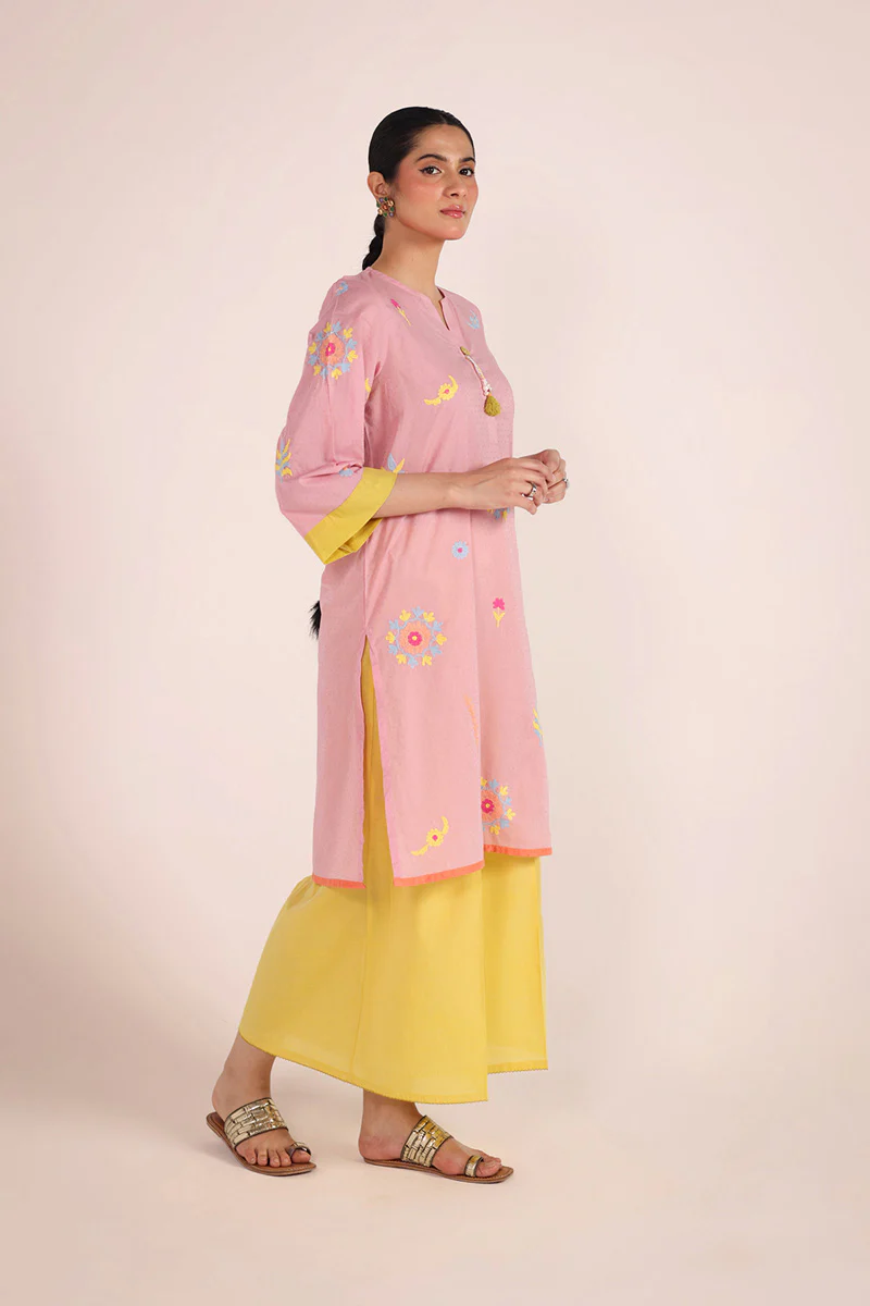 Sea Foam Pastel Grace Kurta - Image 5