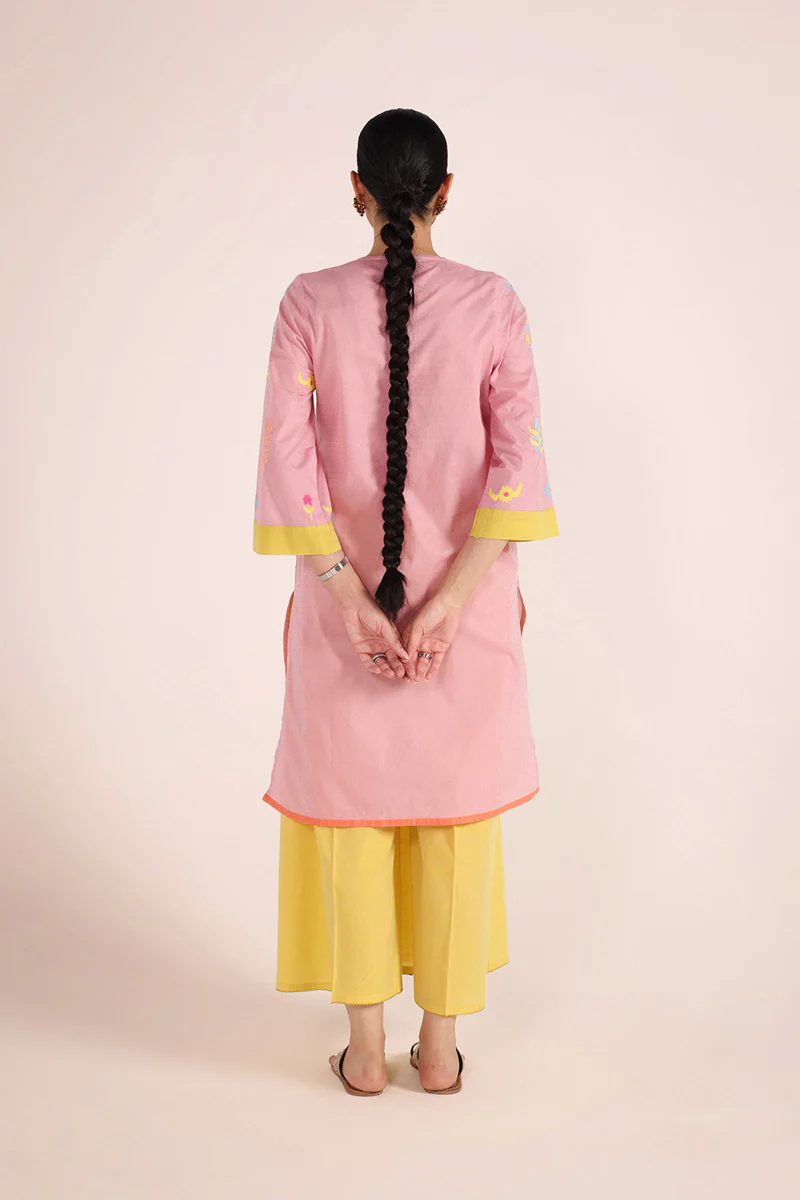 Sea Foam Pastel Grace Kurta - Image 9
