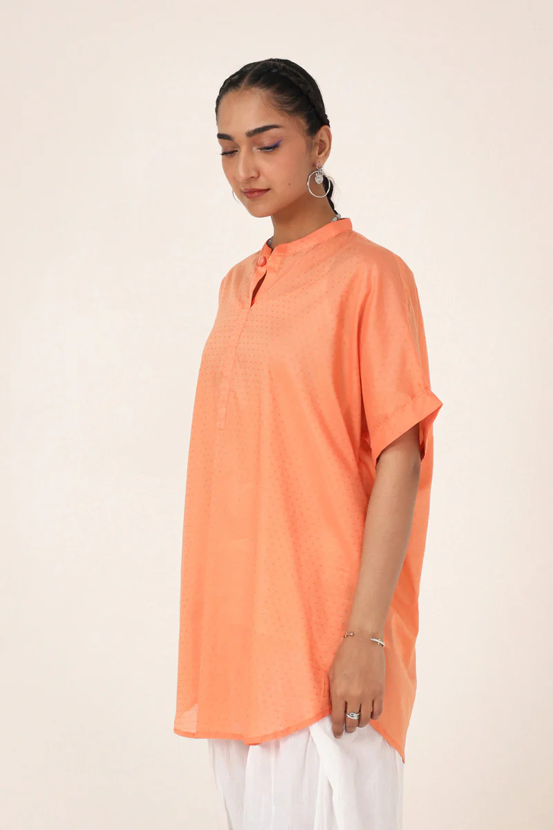 Sea Foam Buttoned Top - Image 4