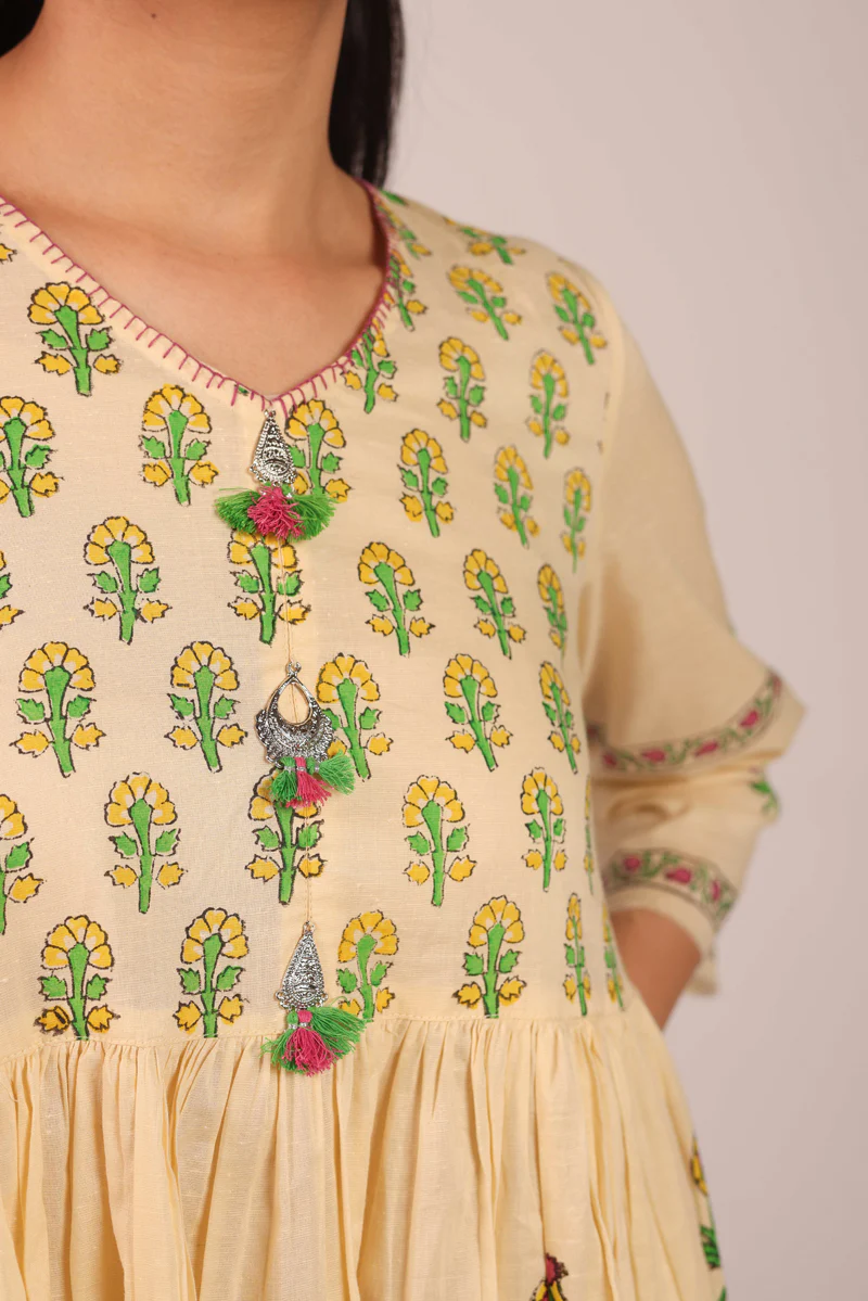 Chintz Whisper Block Tales Frock - Image 9