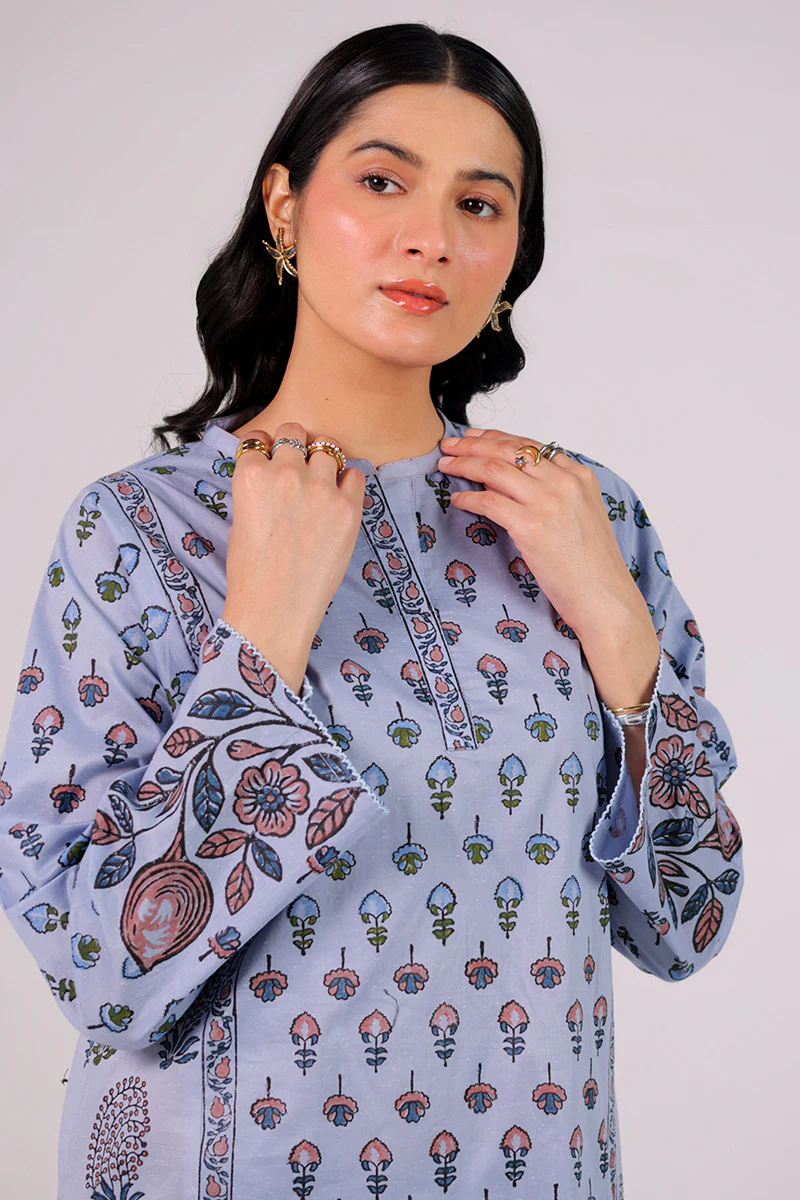 Chintz Whisper Block-Printed Kurta - Image 2
