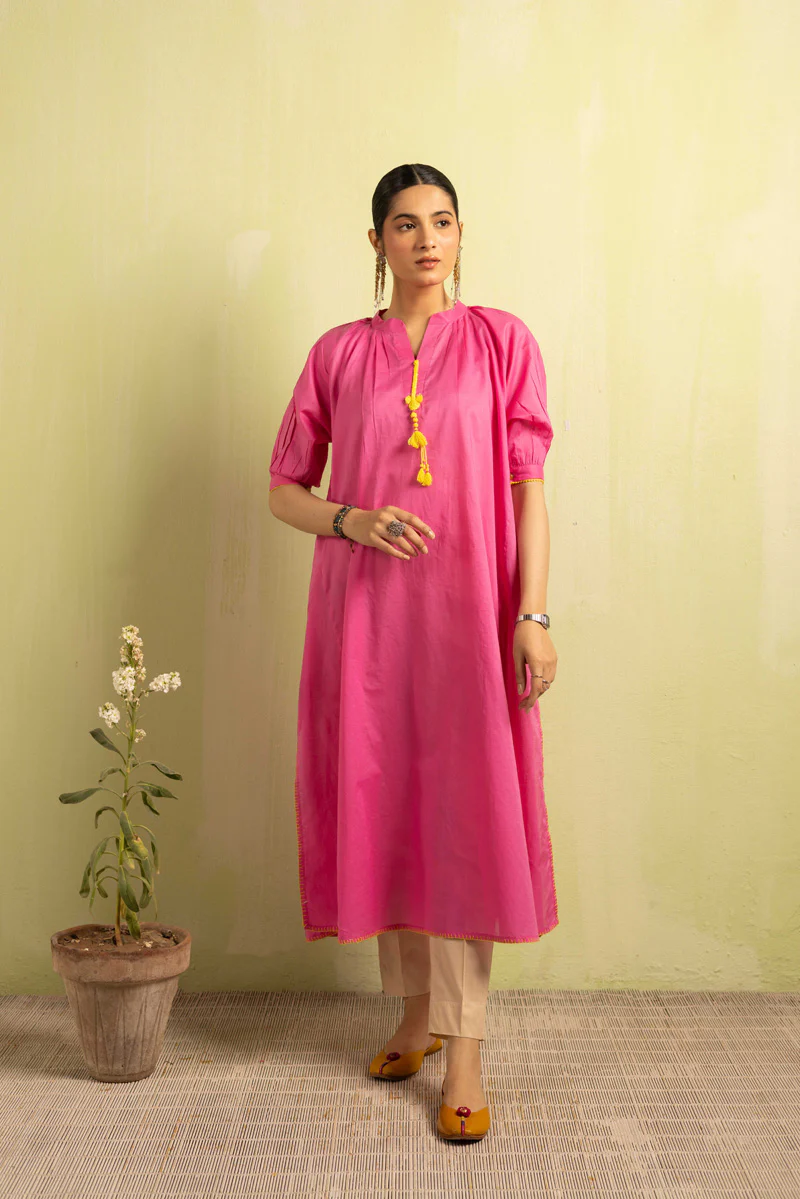 Gypsy Wonders Tasseled Flair Kurta - Image 2