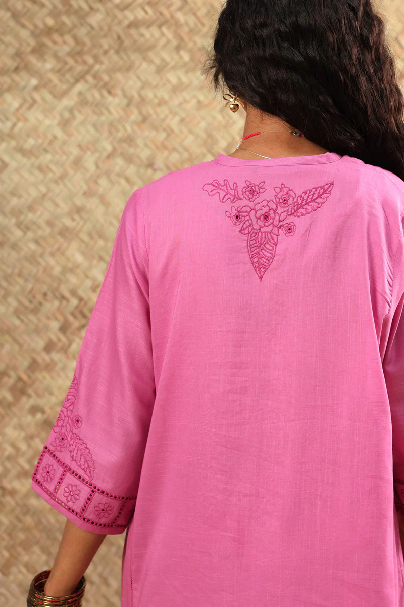 Schiffli Embroidered Set - Image 4