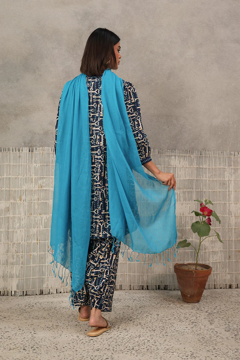 100% Pure Cotton Dupatta - Image 2