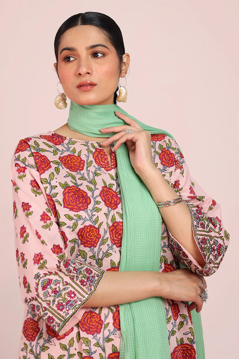 100% Pure Cotton Dupatta - Image 2