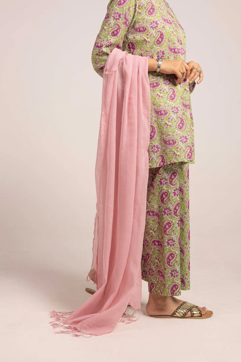 100% Pure Cotton Dupatta - Image 5