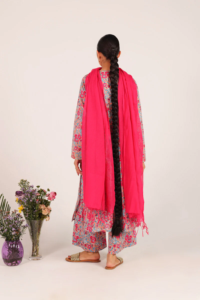 100% Pure Cotton Dupatta - Image 3