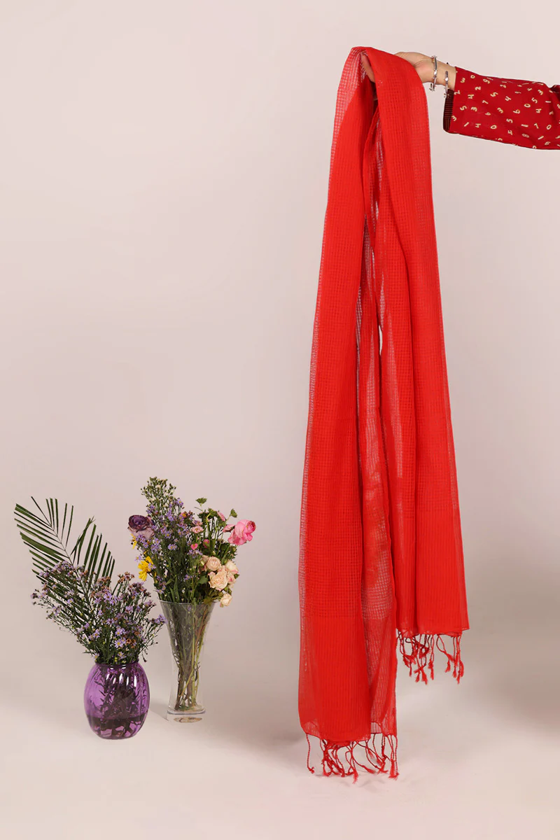 100% Pure Cotton Dupatta - Image 3