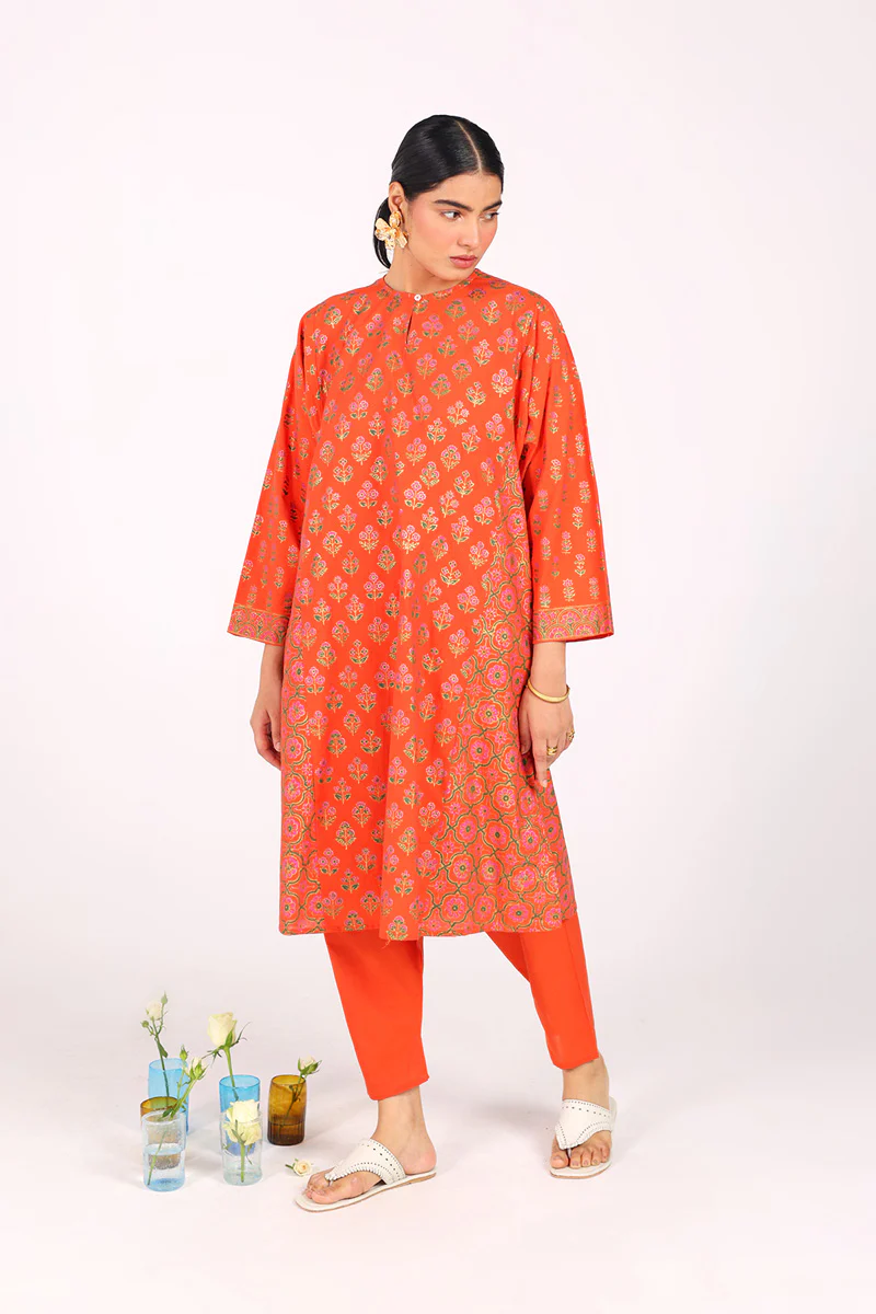 Mehak Hand-Block Printed Ensemble - Image 3