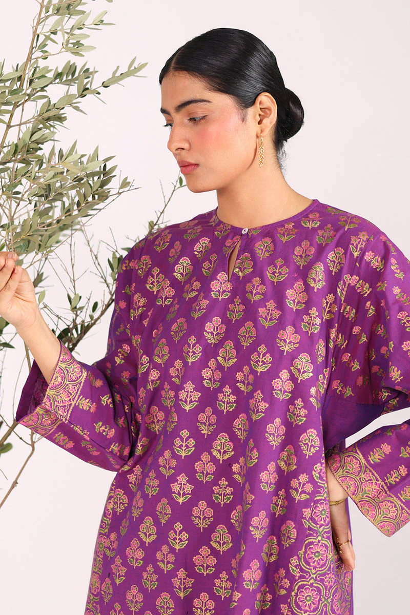 Mehak Hand-Block Printed Ensemble - Image 9