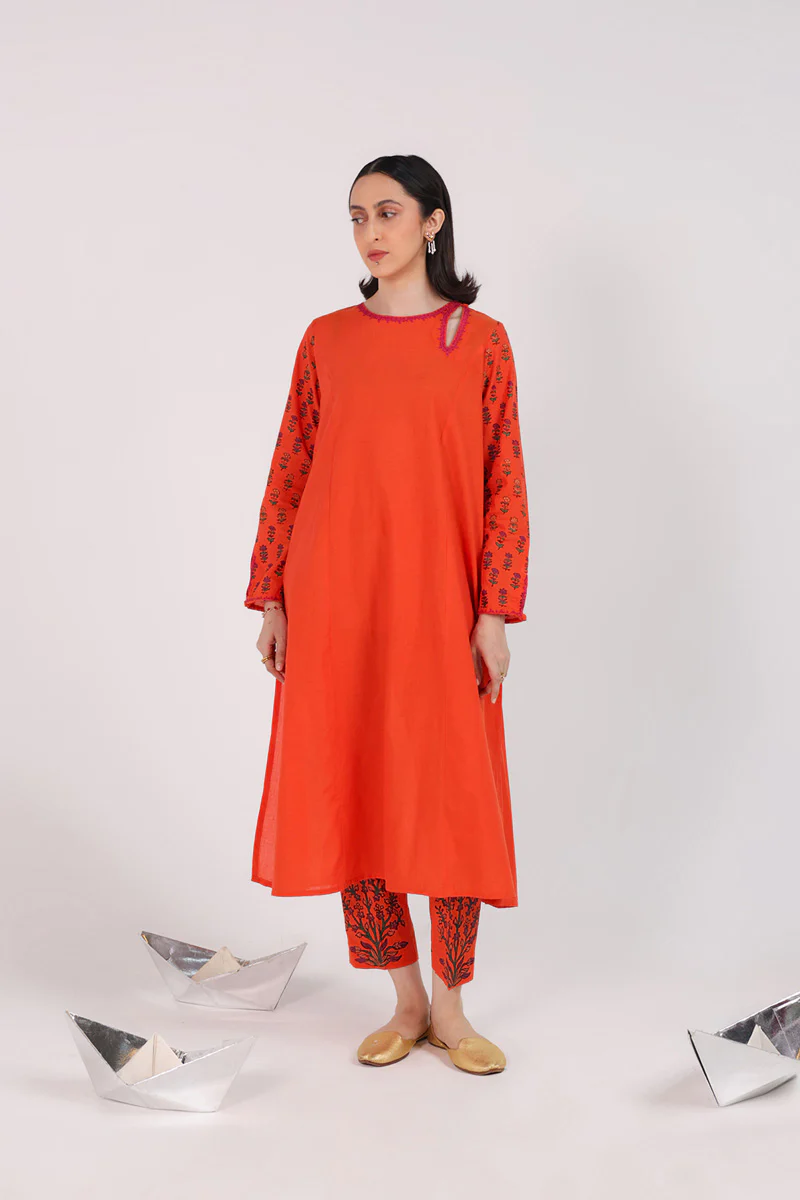 Mehak Block Printed Duo-Set - Image 2