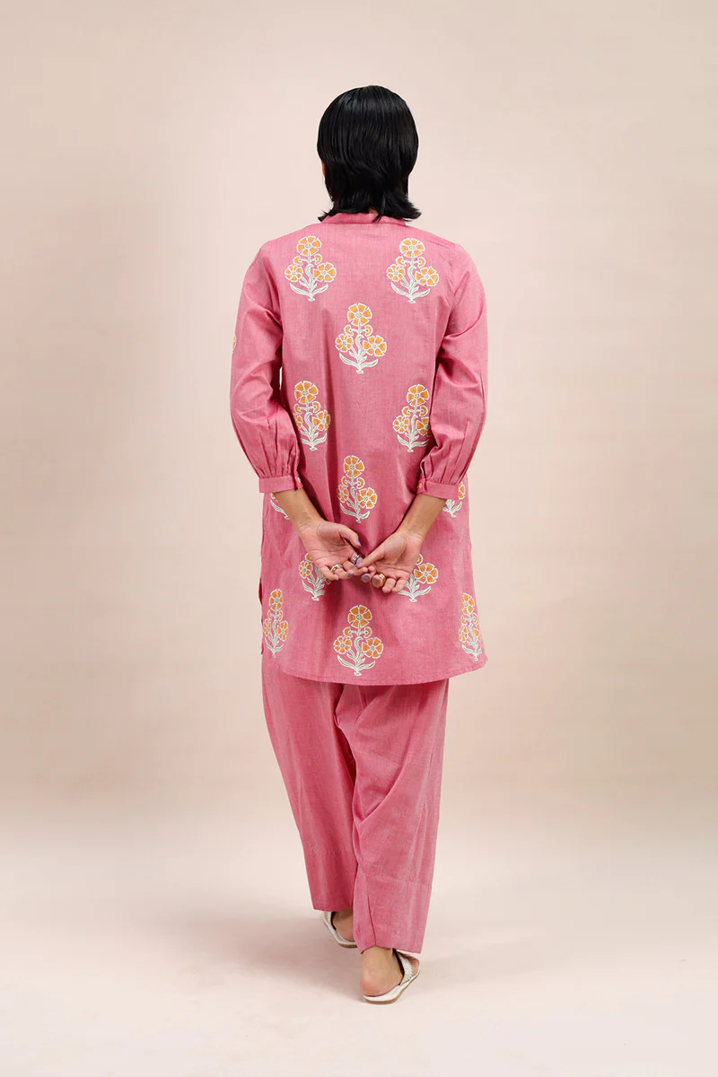 Mehak Blossom Block-Print Set - Image 5