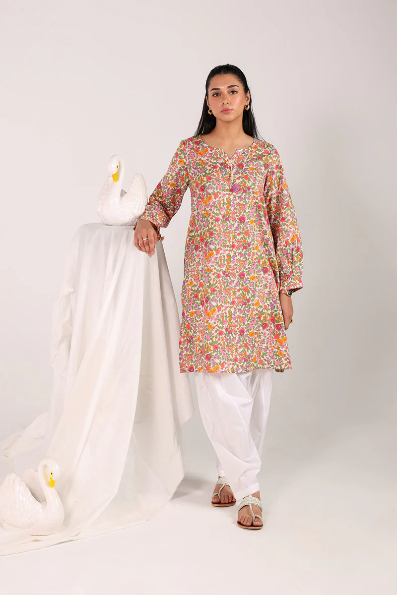Painted Dreams Petal Haze Kurta - Image 5