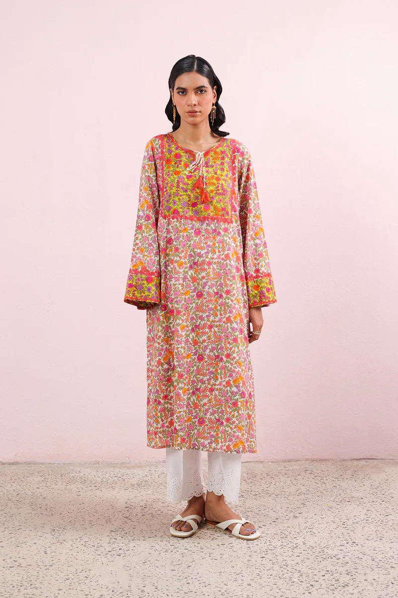 Painted Dreams Floral Shirt - Image 10