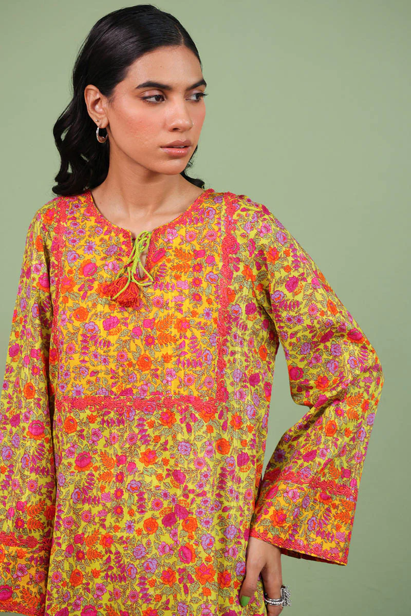 Painted Dreams Floral Shirt - Image 3