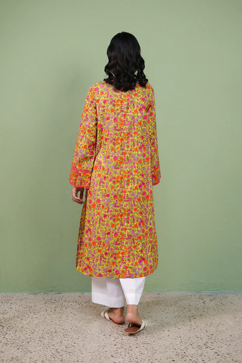 Painted Dreams Floral Shirt - Image 6