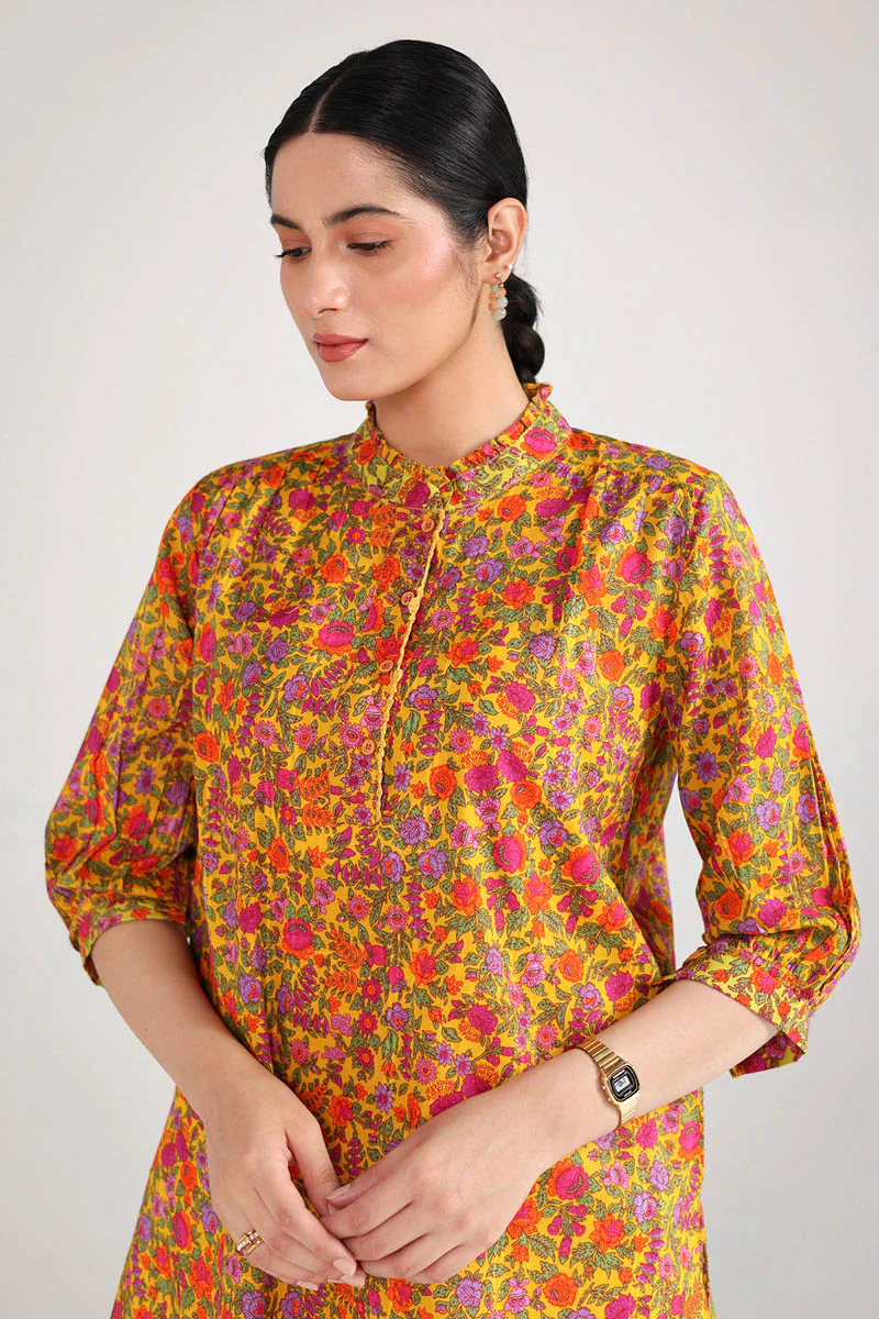 Painted Dreams Floret Flair Kurta - Image 10