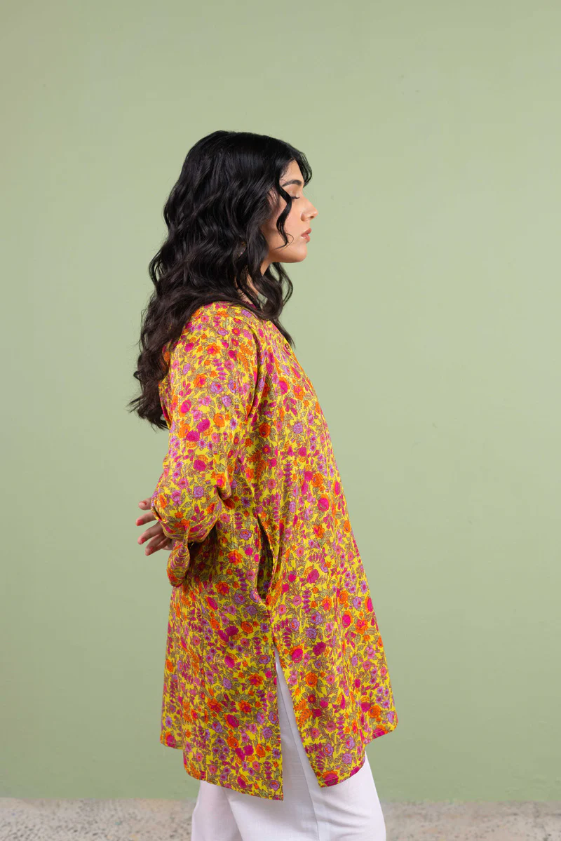 Painted Dreams Printed kurta - Image 5