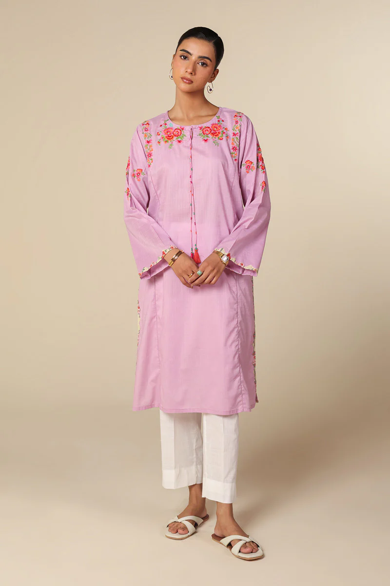 Embroidered Patch Party Shirt - Image 2
