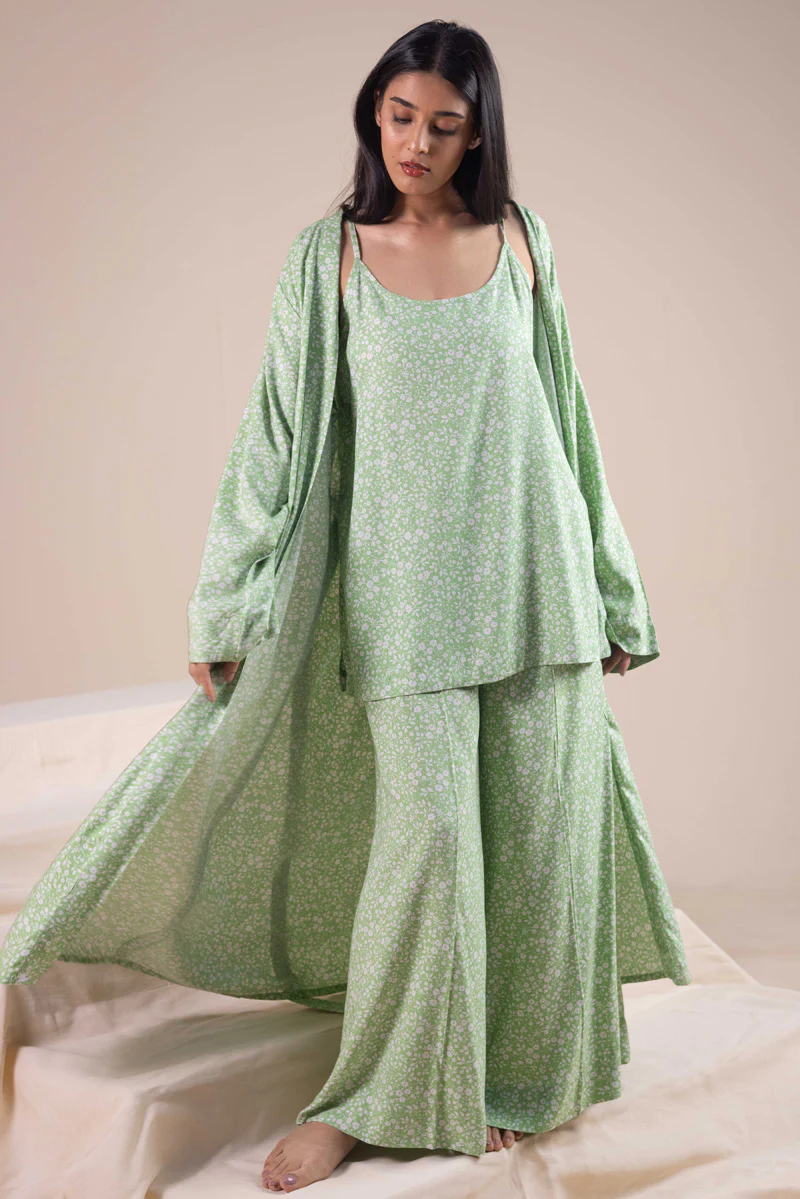 Loungewear 3-Piece Robe Set - Image 8