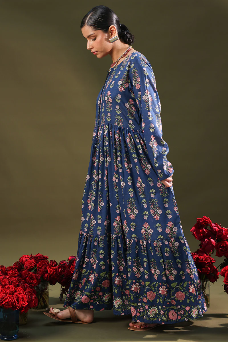 Block Whisper Tiered Dress - Image 6
