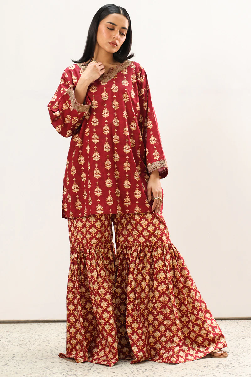 Inlay Gharara Set - Image 11