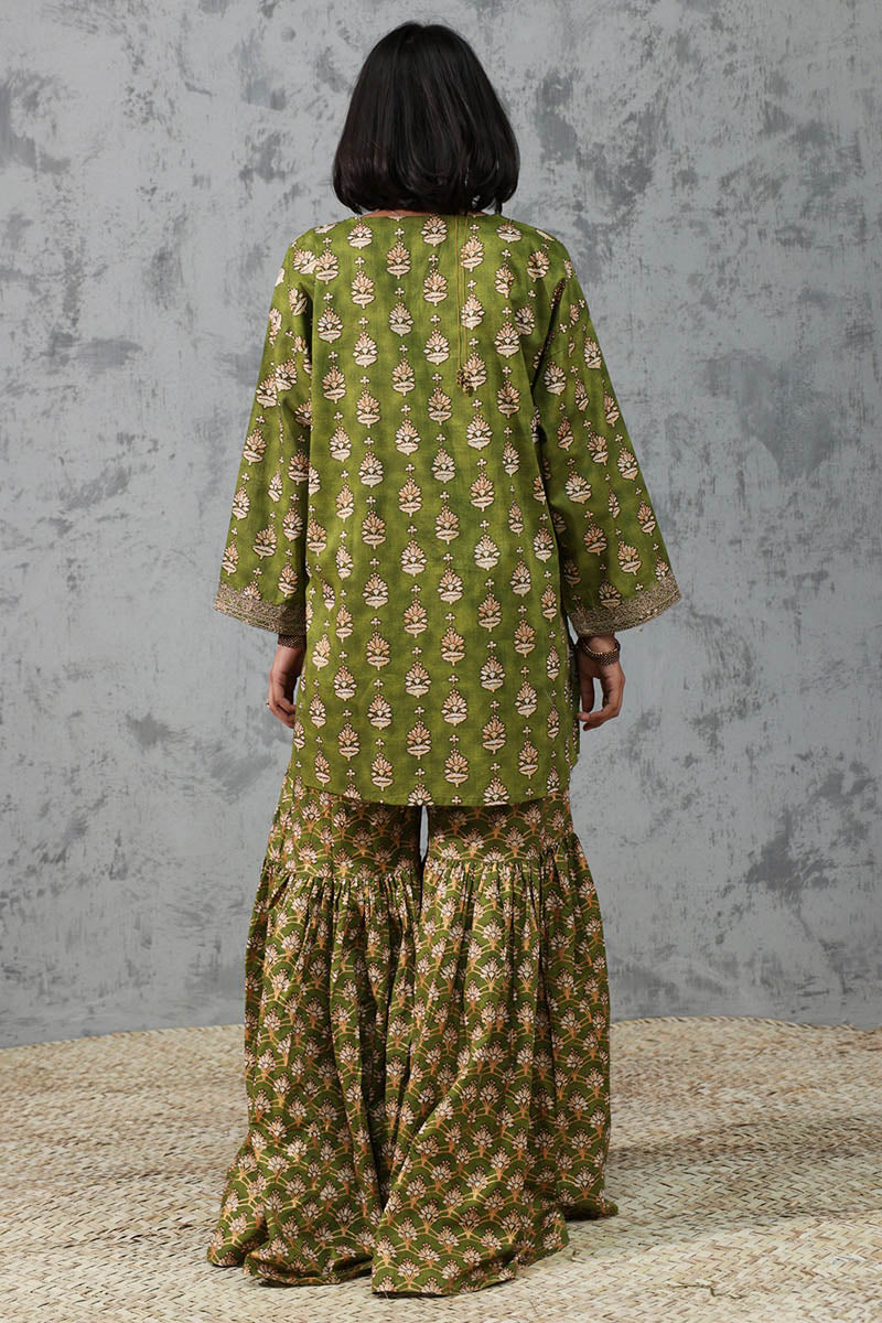 Inlay Gharara Set - Image 4