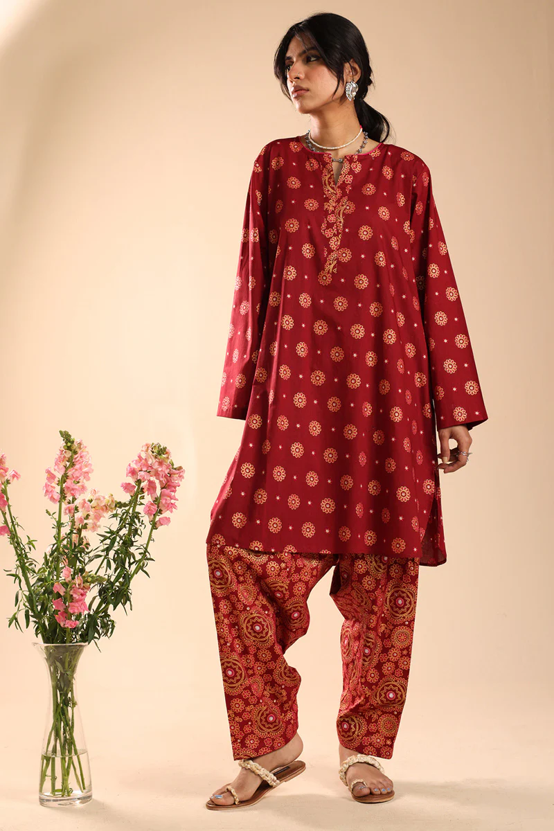 Floral Burst Printed Set - Image 13