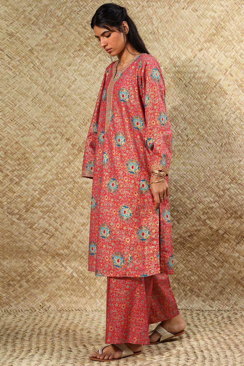 Golden Tapestry Polki Set - Image 12